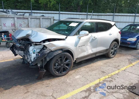 2021 Chevrolet Blazer Awd Rs из США, поврежденный, VIN 3GNKBKRS5MS574473